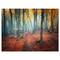 Designart - Red and Yellow Autumn Forest - Landscape Photography Canvas Print